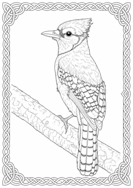 Blue Jay coloring page